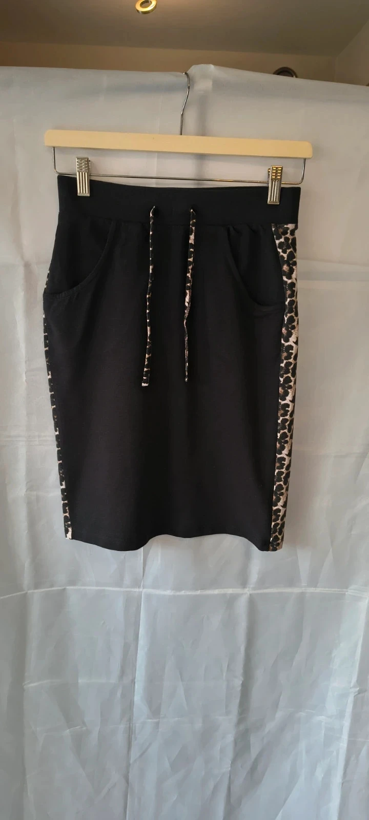 Pescara skirt size S | Black with panther details | Sporty & trendy |#298 – photo 3